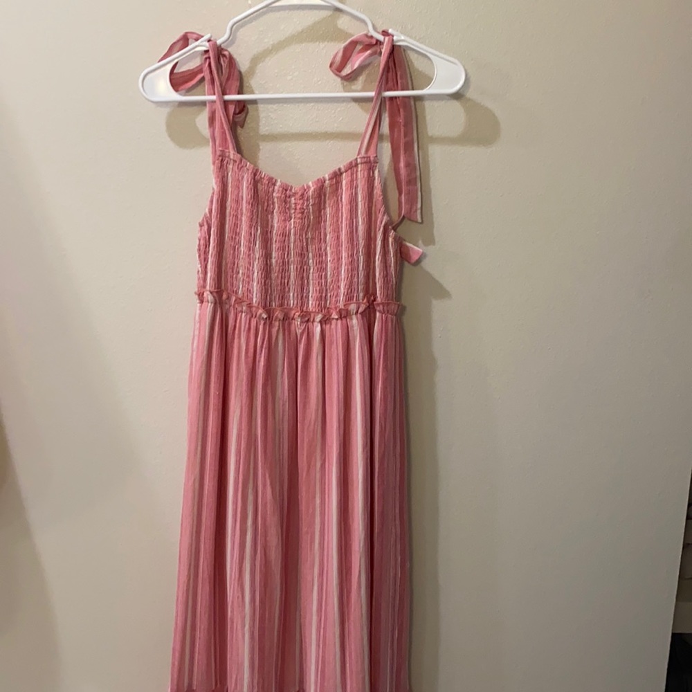 NWT pink maxi dress